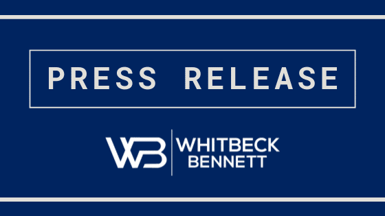 5.26 press release whitbeck bennett