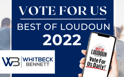 National Family Law Firm, WhitbeckBennett, Nominated for Best of Loudoun