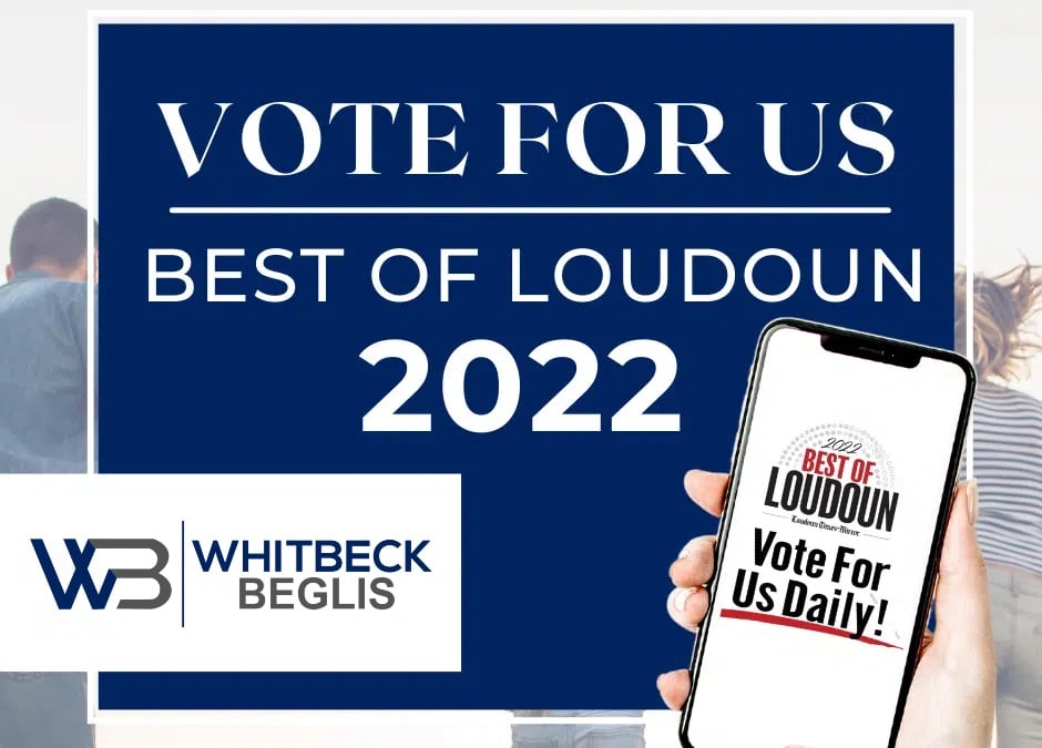 National Family Law Firm, WhitbeckBeglis, Nominated for Best of Loudoun