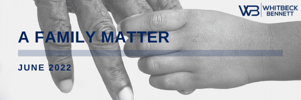 A Family Matter Newsletter April 2022