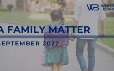 A Family Matter Newsletter – September 2022